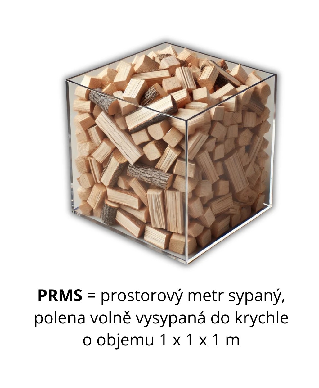 levné palivové dřevo, štípané dřevo, jehličnaté dřevo, kulatina, dřevo v délkách, dřevo zámrsk (1000 x 400 px) (1) PRMS - prostorový metr sypaný